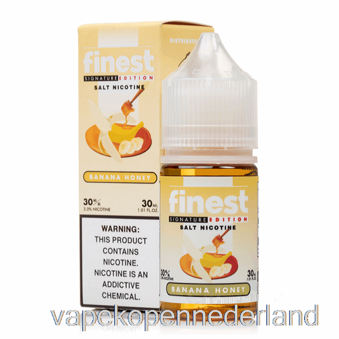 Elektronische Sigaret Vape Bananenhoning - De Beste Signature-editie Zout Nic - 30 Ml 50 Mg